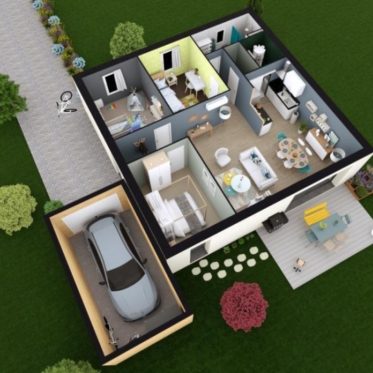  SOLSTICE : Maison / Villa | COLOMBIER-LE-JEUNE (07270) | 80 m2 | 226 500 € 